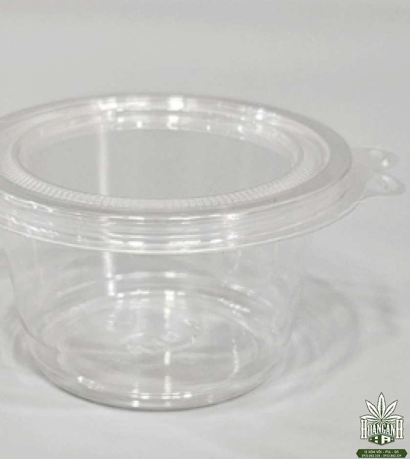 Hủ tương liền nắp PET 74-4oz (T)